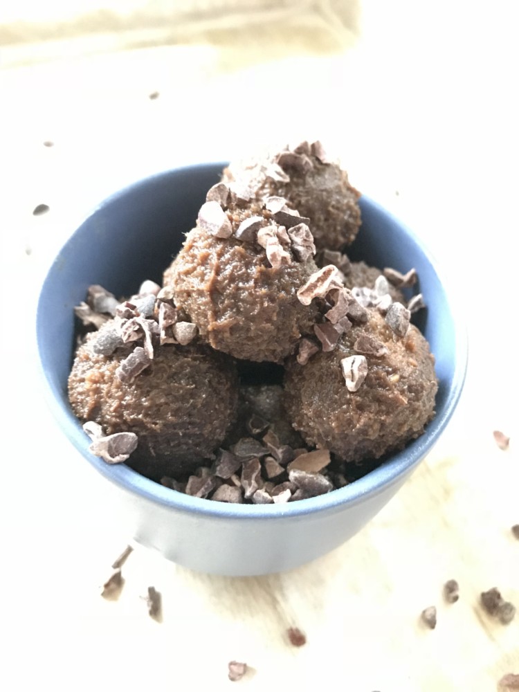 brownie batter protein balls