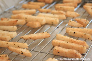 Baked Jicama Fries Baked Jicama Fries