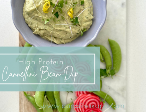 High Protein Snack: Cannellini Bean Dip with Eversio Functional Mushrooms