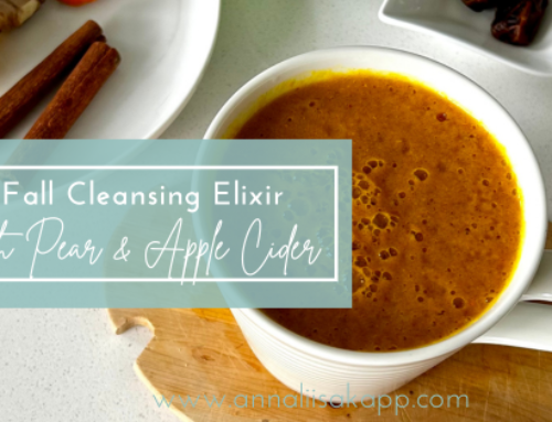 Fall Cleansing Detox Elixir with Functional Mushrooms