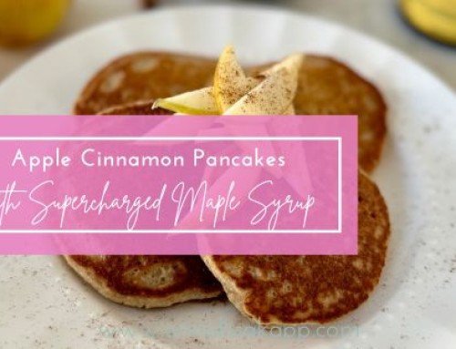 Supercharged Apple Cinnamon Pancakes for Fall Energy & Immune Support